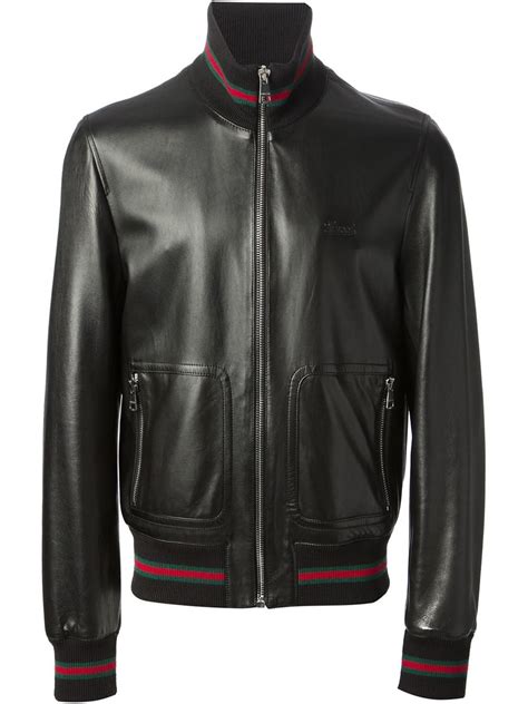 black jacket gucci uomo 2007 2008|Men's Designer Luxury Bombers .